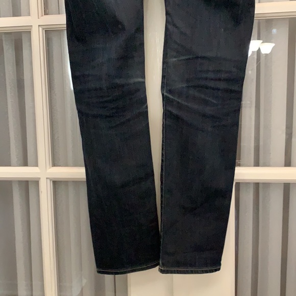 Paige Skyline Ankle Peg dark wash stretch jeans - Picture 10 of 17